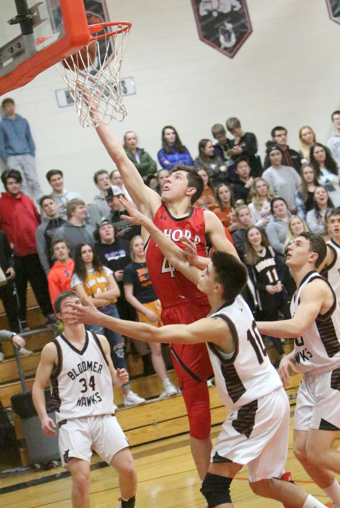 Thorp at Bloomer boys basketball 1-13-20